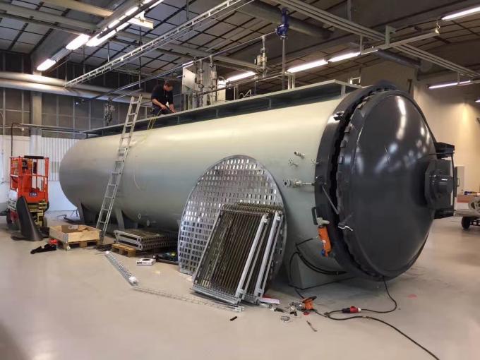 Rubber Vulcanized Autoclave With Safety Interlock , Automatic Control