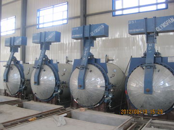 China AAC Autoclave With Swing Device And Hand Reducer supplier