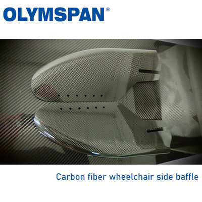 China Olymspan High Strength Carbon Fiber Parts For Wheelchair supplier