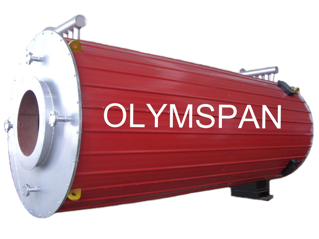 Horizontal Gas Fired Electric Thermal Oil Boiler 300kw For Wood , Less