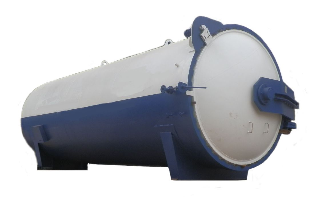 Rubber Vulcanized Autoclave With Safety Interlock , Automatic Control