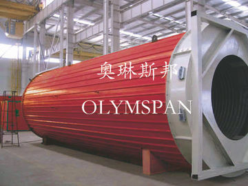 China Horizontal Heating Thermal Oil Boiler Electric For Wood , Safe Monitor Device supplier