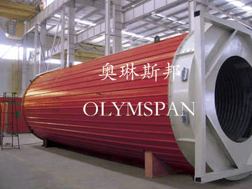 China Hot Oil Fired Horizontal Thermal Oil Boiler High Efficiency For Plastic / Rubber supplier