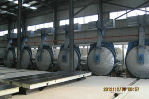 China Chemical Industrial Concrete AAC Autoclave Pressure Vessel With Saturated Steam supplier