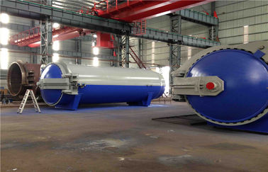 China Pneumatic Laminated Vulcanizing Autoclave , Pressure In Autoclave By PLC Controller supplier