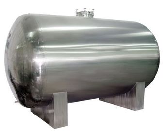 China High Capacity SS 304 Natural Gas Pressurized Water Tank Water System Pressure Tank supplier