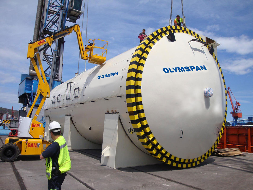 Glass Laminating Autoclave With Electrial Hydraulic Pressure Opening Door For Laminated Glass