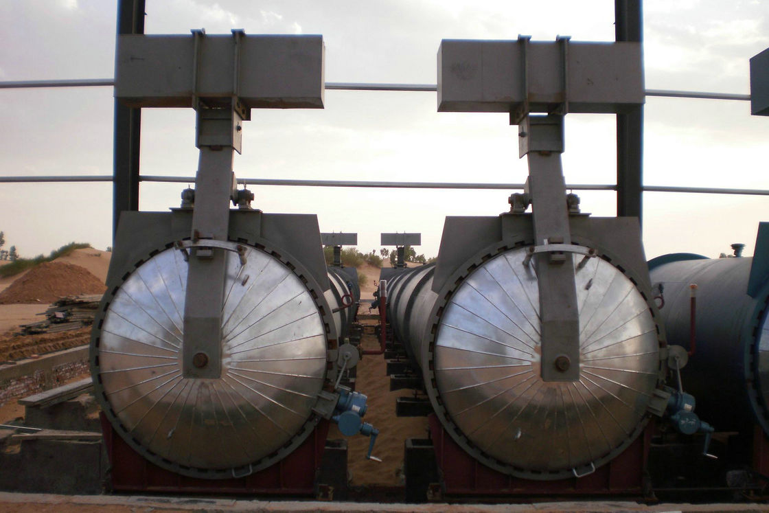 AAC Chemical Autoclave With Saturated Steam And Condensed Water With High Pressure And Temperature