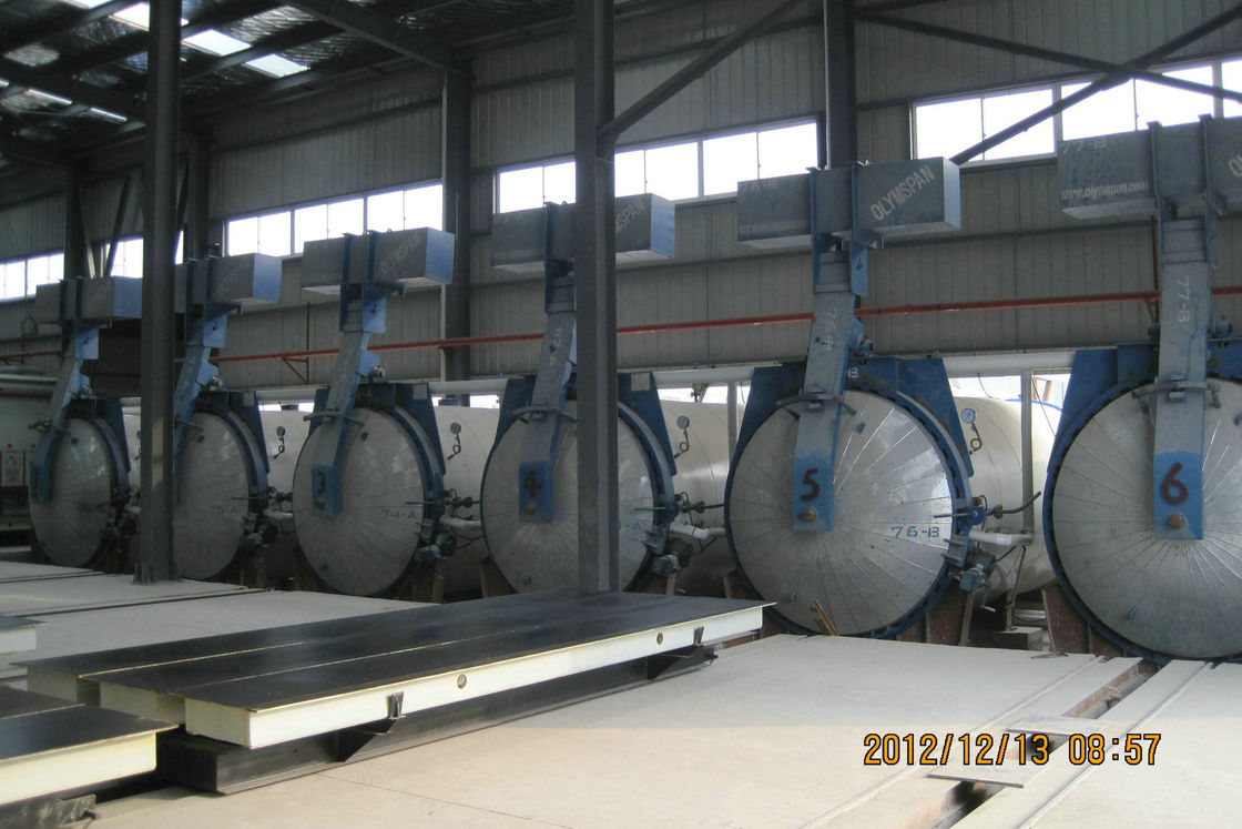 AAC Chemical Autoclave With Saturated Steam And Condensed Water With High Pressure And Temperature