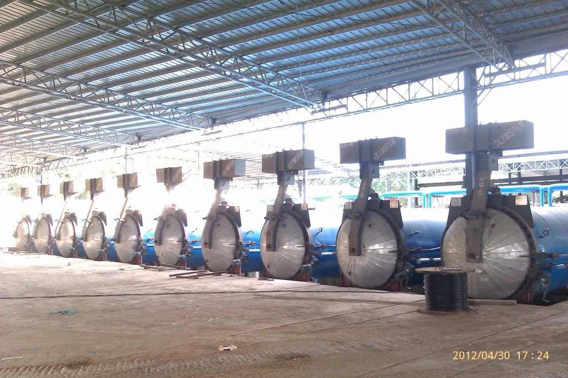 AAC Chemical Autoclave With Saturated Steam And Condensed Water With High Pressure And Temperature
