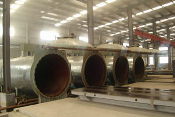 AAC Chemical Autoclave With Saturated Steam And Condensed Water With High Pressure And Temperature