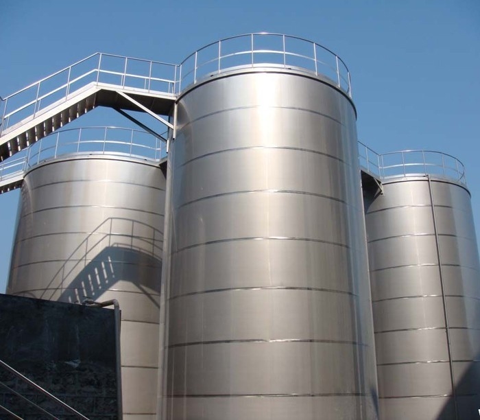 ASME 50-30000liter Stainless Steel Chemical Storage Tanks Ss Storage Vessel
