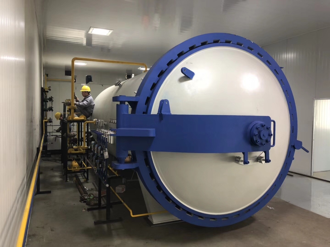 0.6x0.8M Electric Heating Carbon Fiber Autoclave Small Composite Autoclave With ASME Standard
