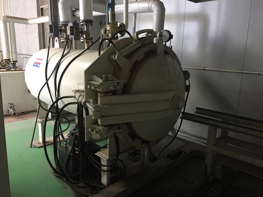Rubber Vulcanizing Chemical Autoclave with safety interlock and fully automatic, CRN standard for Canada