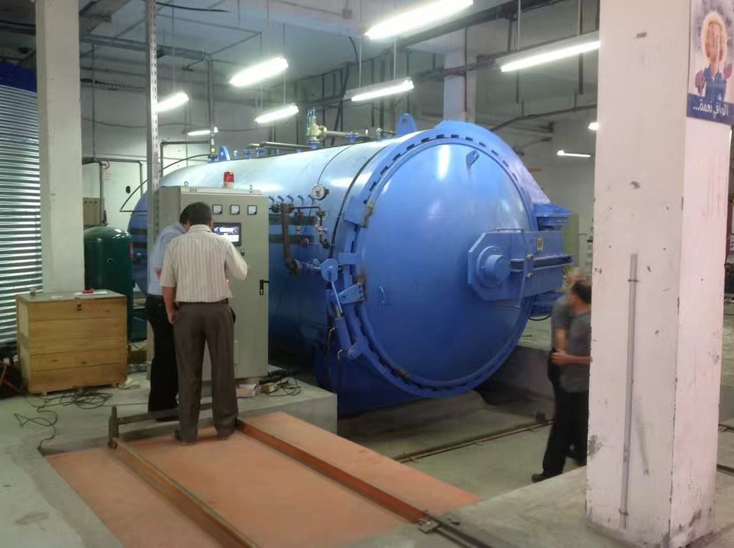 Rubber Vulcanizing Autoclave Rubber Autoclave Composite Autoclave With Safety Interlock And Siemens PLC Control