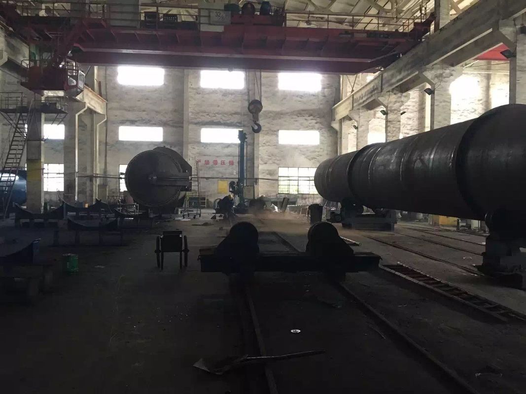 Pneumatic Glass Laminating High Temperature Autoclave With TPC Control System And Wind Guiding Groove Sieve