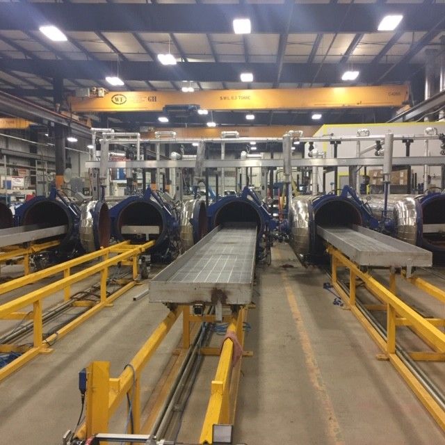 Rubber Vulcanizing Chemical Autoclave with safety interlock and fully automatic, CRN standard for Canada