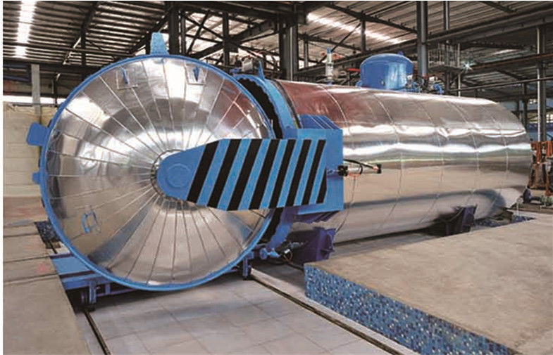 Rubber Vulcanizing Chemical Autoclave with safety interlock and fully automatic, CRN standard for Canada