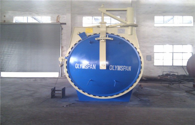 Rubber Vulcanizing Chemical Autoclave with safety interlock and fully automatic, CRN standard for Canada