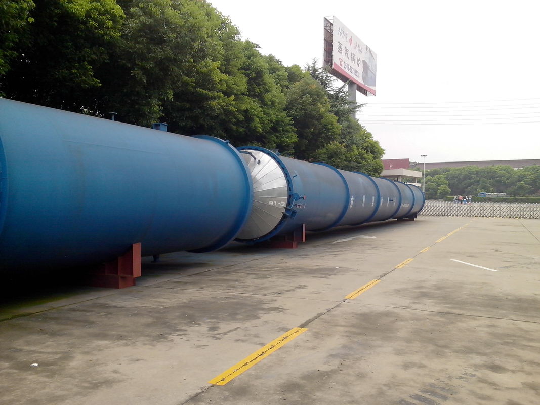 AAC Autoclave Pressure Vessel For AAC Block , High Pressure and temperature,size 2.68MX38M