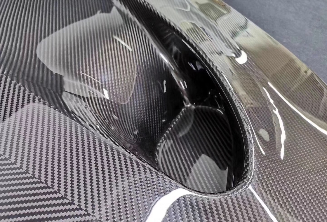 Auto Body Part OEM Style Carbon Fiber Front Lip Side Vents Rear Spoiler Exterior