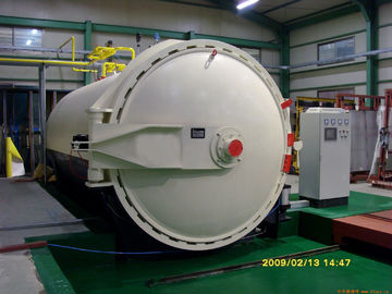 Glass Laminating Autoclave With Electrial Hydraulic Pressure Opening Door For Laminated Glass